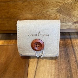 Young Living Essential Oil Felt Pouch, New in Bag